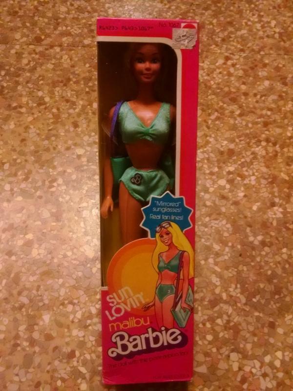 Mattel Sun Lovin' Malibu Barbie Doll Childs Collectible Toy 1978 Original Factory Box