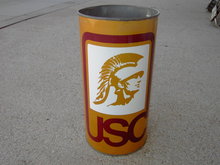 SOUTHERN CALIFORNIA TROJAN USC TRASH CAN