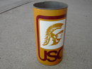 SOUTHERN CALIFORNIA TROJAN USC TRASH CAN