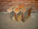 PEPSI COLA CRATE WOODEN SODA POP CARRY CASE BOX LINCOLN NEBRASKA TEMPLE DALLAS TEXAS GACO TUFBILT