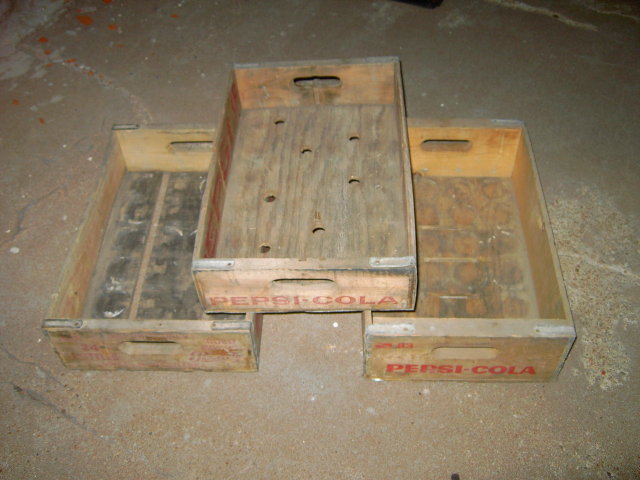 PEPSI COLA CRATE WOODEN SODA POP CARRY CASE BOX LINCOLN NEBRASKA TEMPLE DALLAS TEXAS GACO TUFBILT