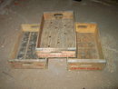 PEPSI COLA CRATE WOODEN SODA POP CARRY CASE BOX LINCOLN NEBRASKA TEMPLE DALLAS TEXAS GACO TUFBILT