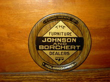 JOHNSON BORCHERT HOLDREGE NEBRASKA TIP TRAY COASTER