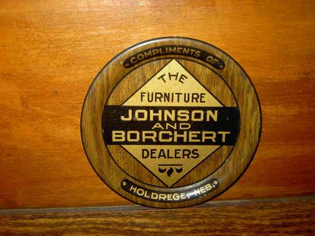 JOHNSON BORCHERT HOLDREGE NEBRASKA TIP TRAY COASTER