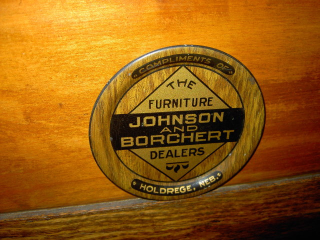 JOHNSON BORCHERT HOLDREGE NEBRASKA TIP TRAY COASTER