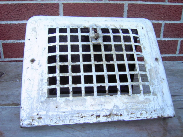 HEATER FURNACE REGISTER DOOR GRATE AIR VENTILATION HOLE COVER SHAFT FIXTURE