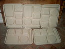 MELMAC SCHOOL LUNCHROOM CAFETERIA DINER TRAY STACKING MELAMINE PLATTER KING LINE NEMIR WASHINGTON DC