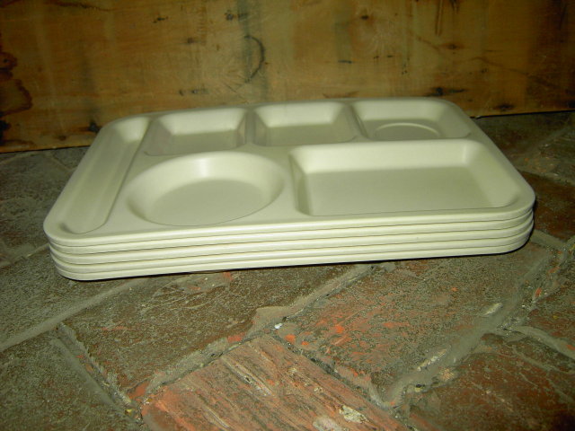 MELMAC SCHOOL LUNCHROOM CAFETERIA DINER TRAY STACKING MELAMINE PLATTER KING LINE NEMIR WASHINGTON DC