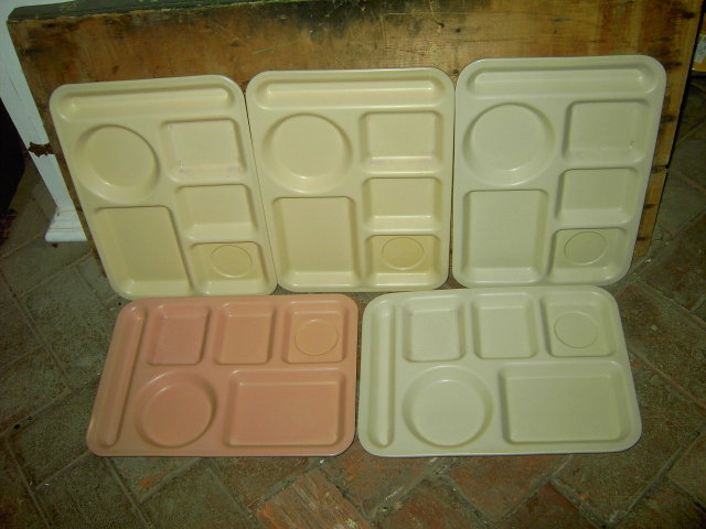 MELMAC SCHOOL CAFETERIA LUNCHROOM DINER TRAY ARROWHEAD CLEVELAND OHIO KING LINE NEMIR WASHINGTON DC