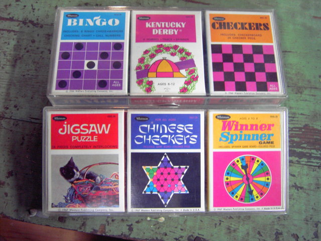WHITMAN POCKET TRAVEL GAMES KENTUCKY DERBY WINNER SPINNER