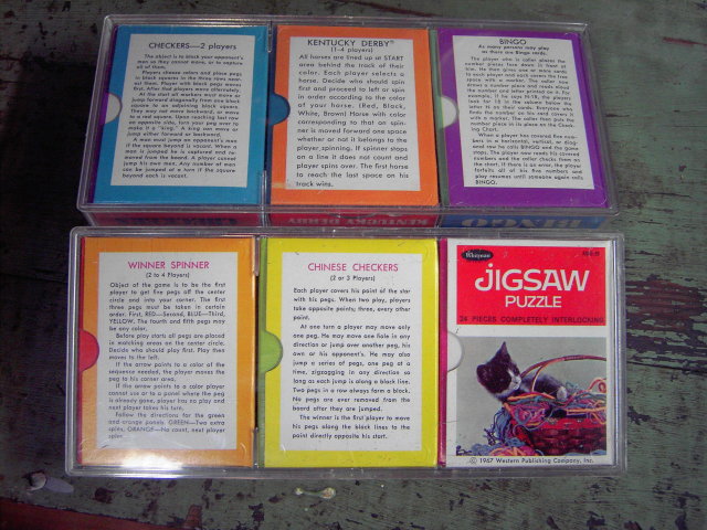 WHITMAN POCKET TRAVEL GAMES KENTUCKY DERBY WINNER SPINNER