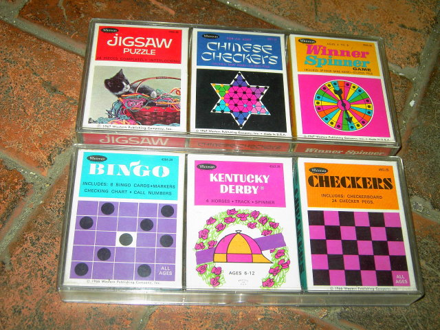 WHITMAN POCKET TRAVEL GAMES KENTUCKY DERBY WINNER SPINNER