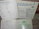 JOHN DEERE MOLINE ILLINOIS FARM ACCOUNT BOOK 1950'S LEDGER CALENDAR BOOKLETS