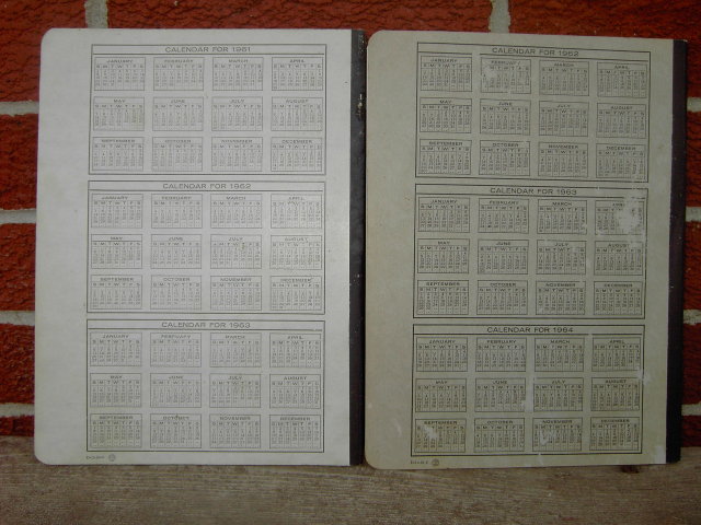 JOHN DEERE MOLINE ILLINOIS FARM ACCOUNT BOOK 1960S RANCH LEDGER BOOKLETS