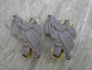 HORSE SADDLE BROOCH WESTERN LAPEL PIN COWBOY HAT TACK