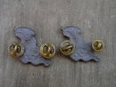 HORSE SADDLE BROOCH WESTERN LAPEL PIN COWBOY HAT TACK