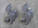 HORSE SADDLE BROOCH WESTERN LAPEL PIN COWBOY HAT TACK