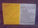 1951 OFFICIAL BASEBALL RULE BOOK COCA COLA COKE BOTTLE ADVERTISEMENT AMERICAN NATIONAL LEAGUE SCHEDULES