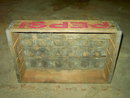 KECKSBURG PENNSYLVANIA PEPSI COLA CRATE SOFT DRINK SODA POP BOTTLE TOTE BOX WOODEN CARRIER CASE