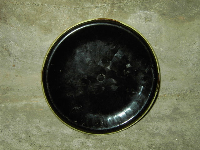 CELLULOID BABY PICTURE BUTTON VICTORIAN CHILD PORTRAIT
