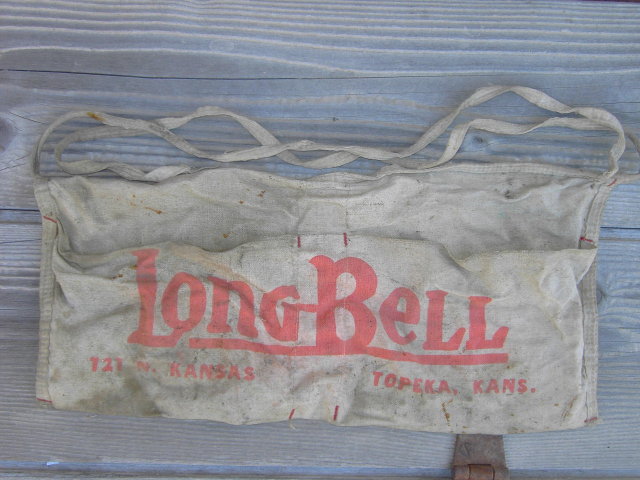 TOPEKA KANSAS NAIL BIB LONG BELL TOOL APRON