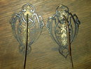 CAST IRON WALL HOOK COUNTRY STORE BILL RECEIPT CLIP