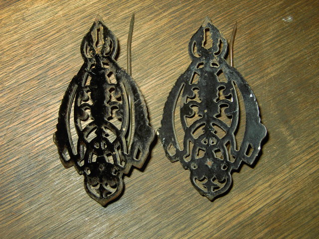 CAST IRON WALL HOOK COUNTRY STORE BILL RECEIPT CLIP