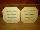 JACK SPRAT STORES DUTCH GIRL BOY HOTPAD TRIVET AINSWORTH BASSETT NEBRASKA ADVERTISING NEWTON IOWA VERNON COMPANY