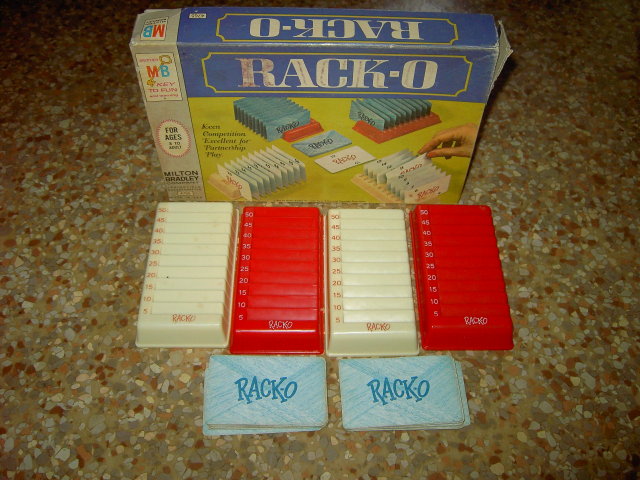 RACK O MILTON BRADLEY CARD GAME