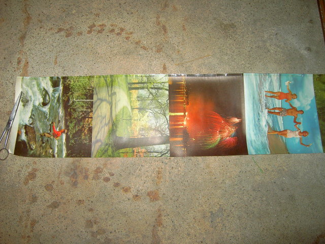 FALSTAFF BEER BREWING COMPANY CALENDER ROLL PICTURE PRINTS ST LOUIS MISSOURI