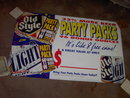 OLD STYLE BEER POSTER LIQUOR STORE ADVERTISING BANNERS