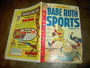BABE RUTH SPORTS COMIC BOOK HARVEY ENTERPRISES BROADWAY NEW YORK ST LOUIS MISSOURI 1949 JUNE