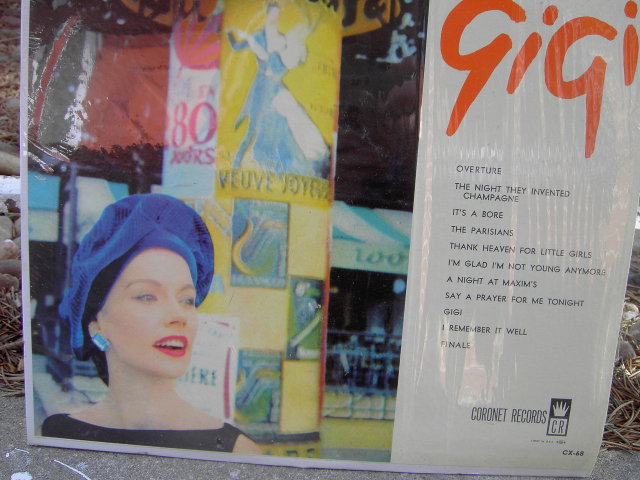 GIGI BROADWAY MUSICAL RECORDING VINYL RECORD ALBUM CORONET 1960'S