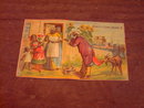 MAMMY NEGRO PEDDLER SALESMAN DOMESTIC SEWING MACHINE ADVERTISING CARD