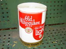 OLD MILWAUKEE BEER BANNER WALL POSTER STREAMER STROH BREWERY ADVERTISING