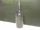 BIRMINGHAM ALABAMA MIDLAND HOTEL GREEN GLASS LIQUOR WINE BOTTLE