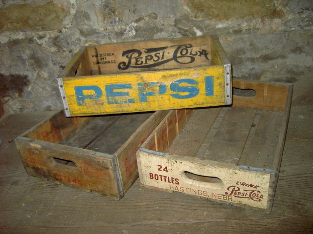 PEPSI COLA PLANT TOTE SODA POP CRATE CASE OTTAWA KANSAS HASTINGS NEBRASKA JAYHAWK BEVERAGES WOODSTOCK SOUTH CAROLINA