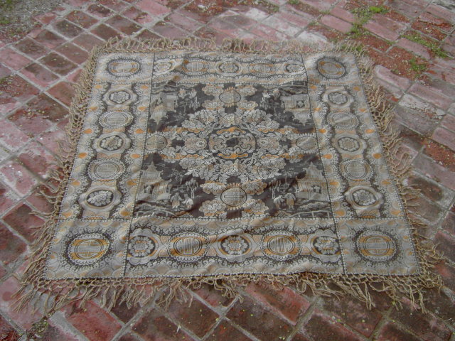 ORIENTAL THROW SHAWL BLANKET TAPESTRY