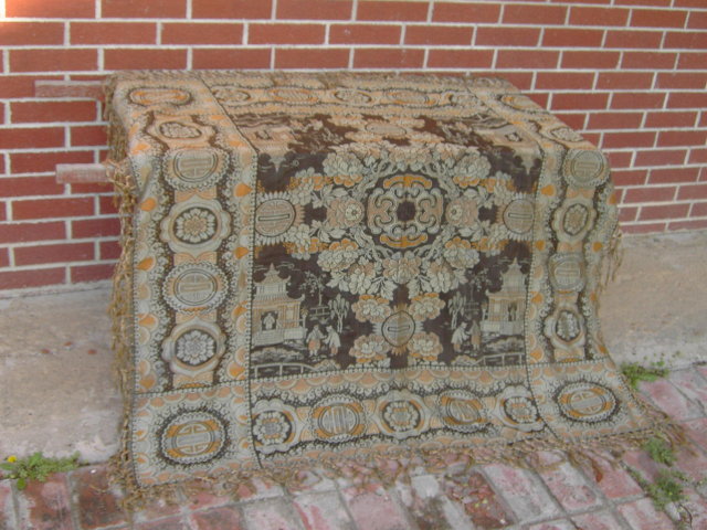 ORIENTAL THROW SHAWL BLANKET TAPESTRY