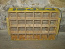 PEPSI COLA TOTE BOTTLE CRATE CARRY CASE LINCOLN NEBRASKA TOWN STAMP