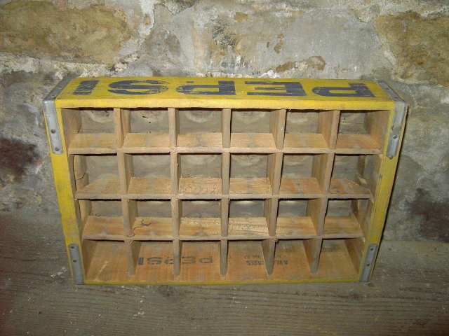 PEPSI COLA GENERAL BOTTLERS TOTE CASE SOFT DRINK CRATE
