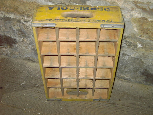 PEPSI COLA GENERAL BOTTLERS TOTE CASE SOFT DRINK CRATE