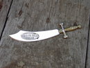 WICHITA FALLS TEXAS DAGGER KNIFE LETTER OPENER SOUVENIR