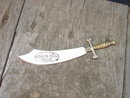 WICHITA FALLS TEXAS DAGGER KNIFE LETTER OPENER SOUVENIR