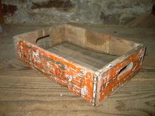 LINCOLN NEBRASKA PEPSI COLA CRATE SOFT DRINK BEVERAGE BOTTLE TOTE WOODEN BOX