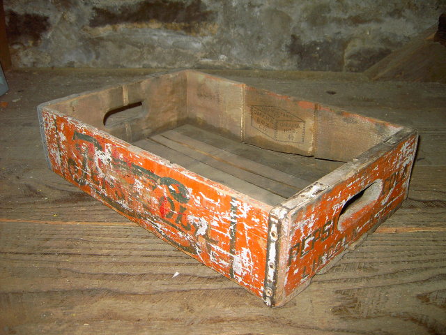 LINCOLN NEBRASKA PEPSI COLA CRATE SOFT DRINK BEVERAGE BOTTLE TOTE WOODEN BOX