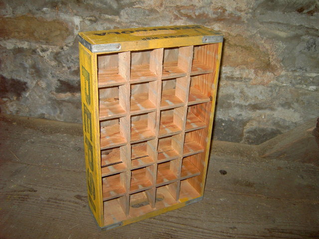 LINCOLN NEBRASKA PEPSI COLA CRATE SOFT DRINK BOTTLE TOTE BOX