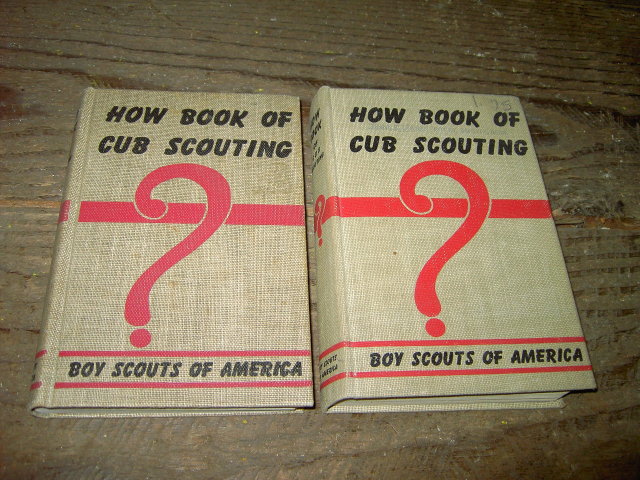 BOY SCOUTS OF AMERICA CUB SCOUTING HARDBACK BOOK