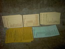 BOY SCOUTS OF AMERICA PATROL DUES ENVELOPE EAGLE LIFE SCOUT SCOREBOARD TENDERFOOT SCORE SHEET