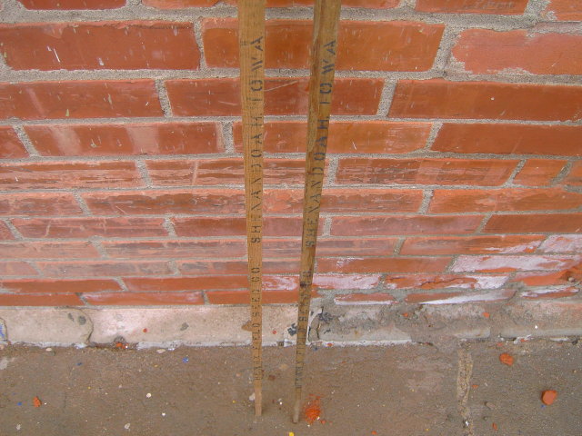 HENRY FIELD SEED COMPANY SHENANDOAH IOWA GRAIN STICK DEPTH TEST CANE